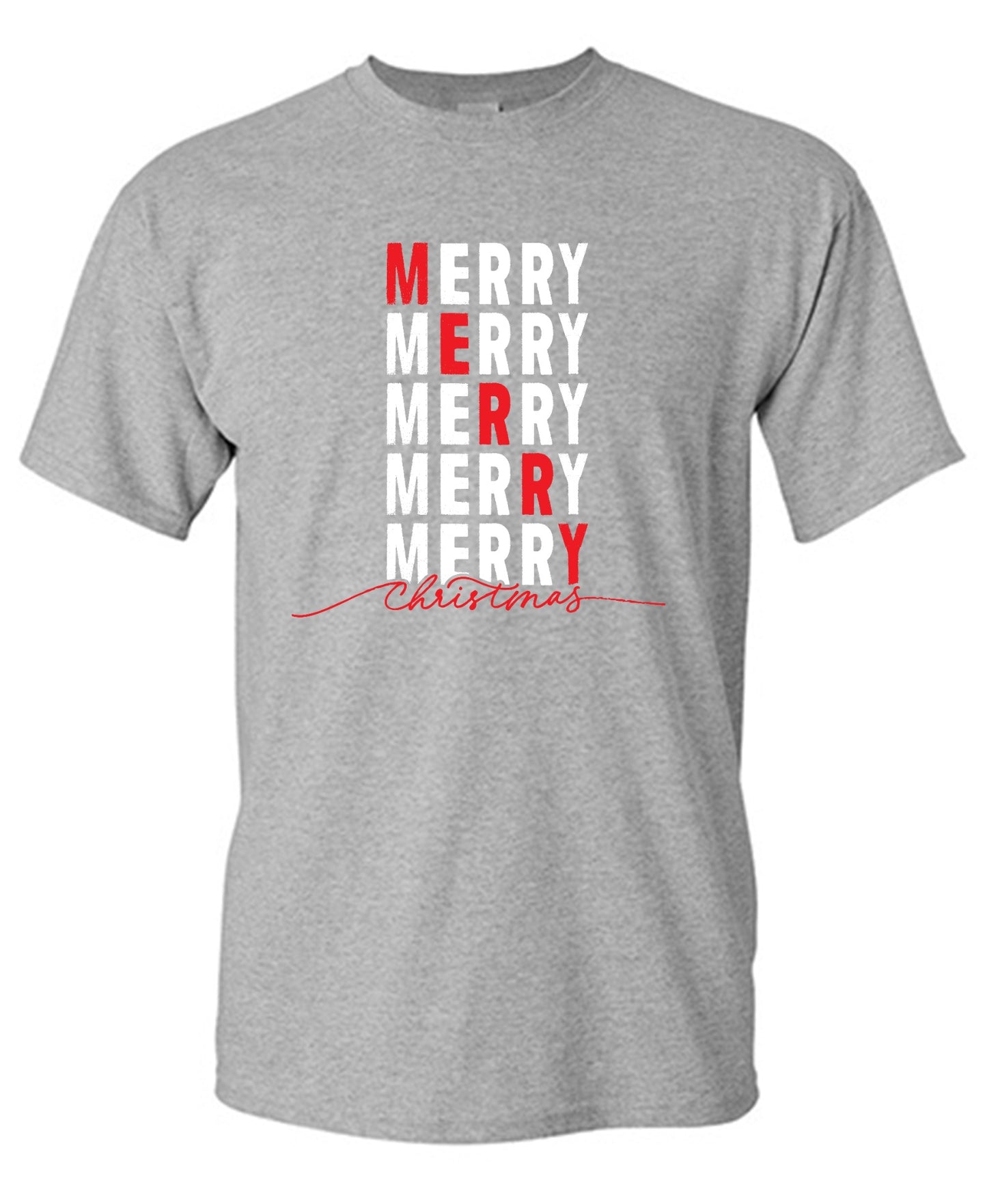 Funny T-Shirts design "Merry, Merry, Merry, Merry, Merry Christmas Shirt"