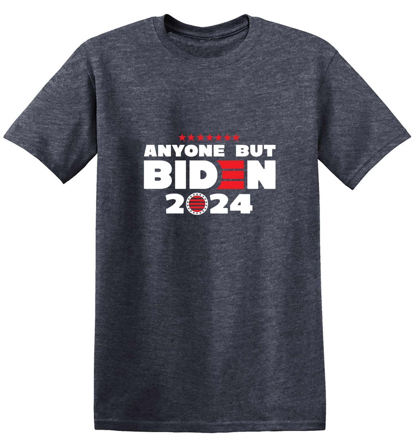 Funny T-Shirts design "Anyone but Biden 2024 Political T-Shirt"