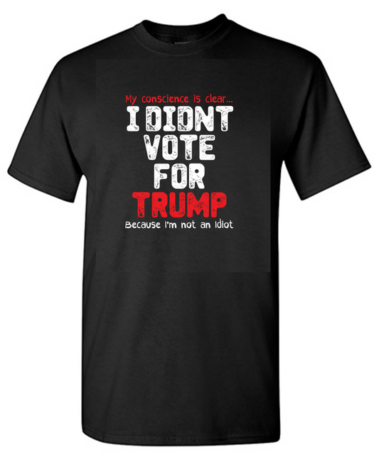 Tump Idiot 2024 Mens T-shirt