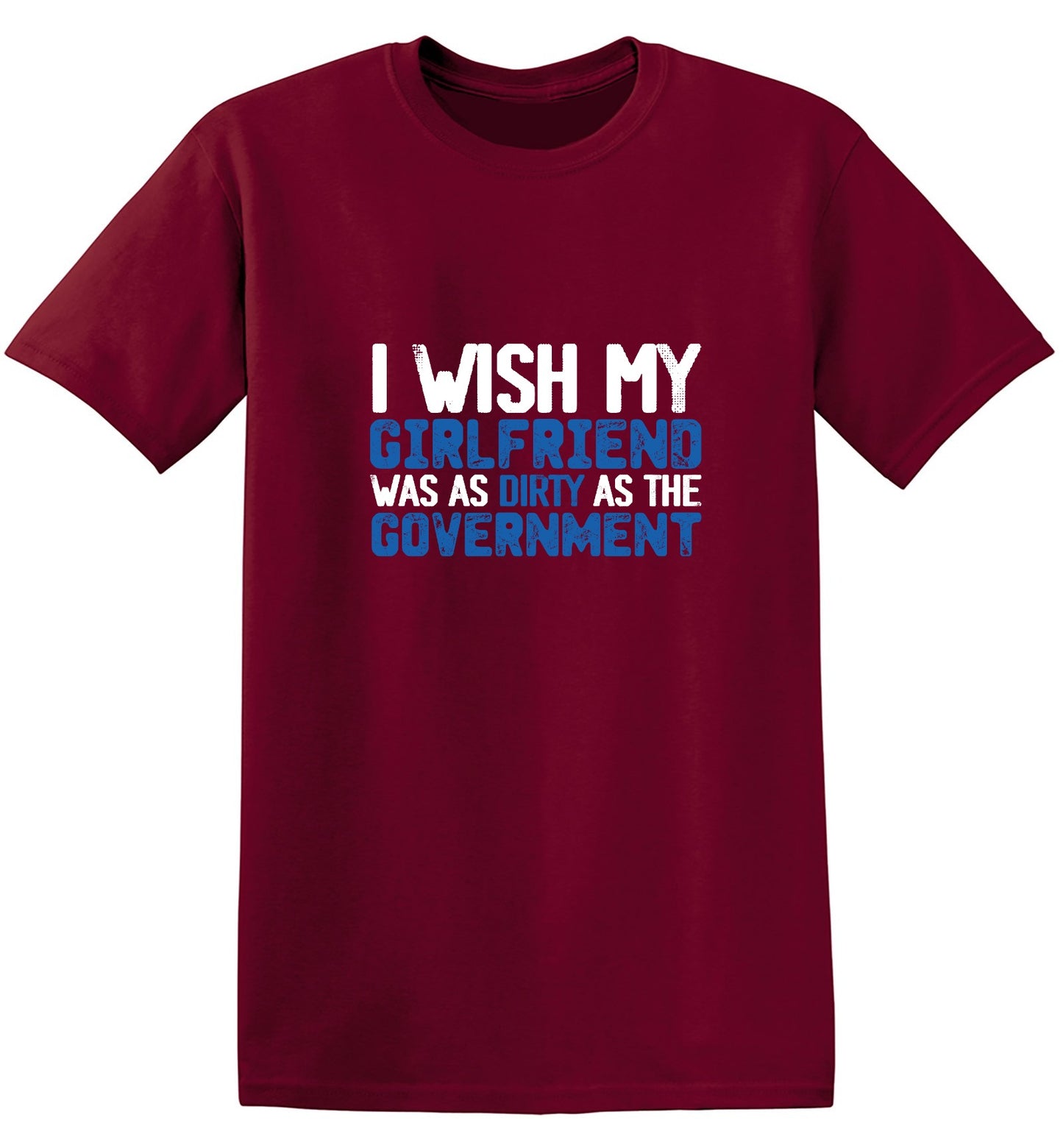 Funny T-Shirts design "Girlfriend Dirty 2024 T-shirt"