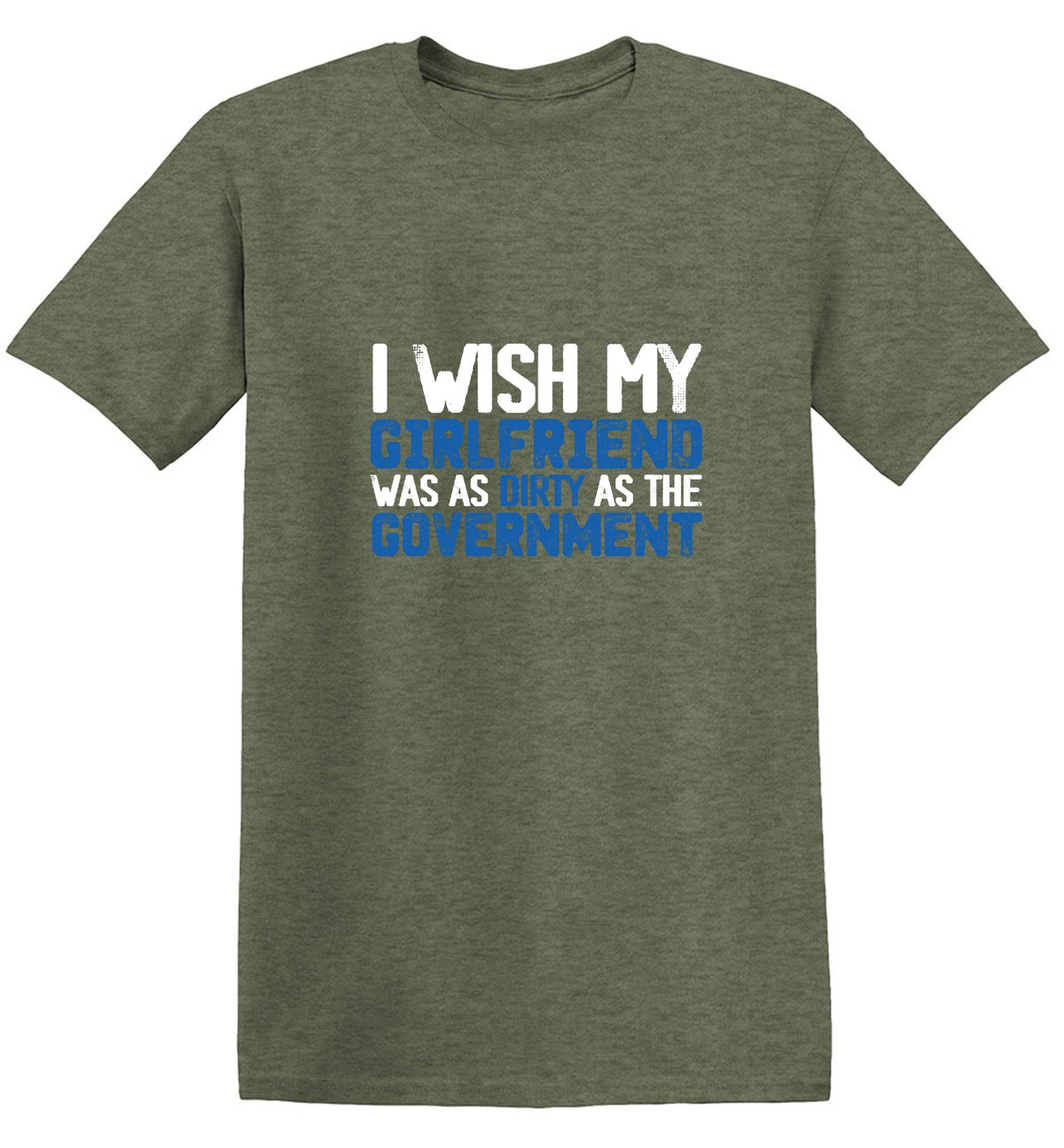 Funny T-Shirts design "Girlfriend Dirty 2024 Mens T-shirt"