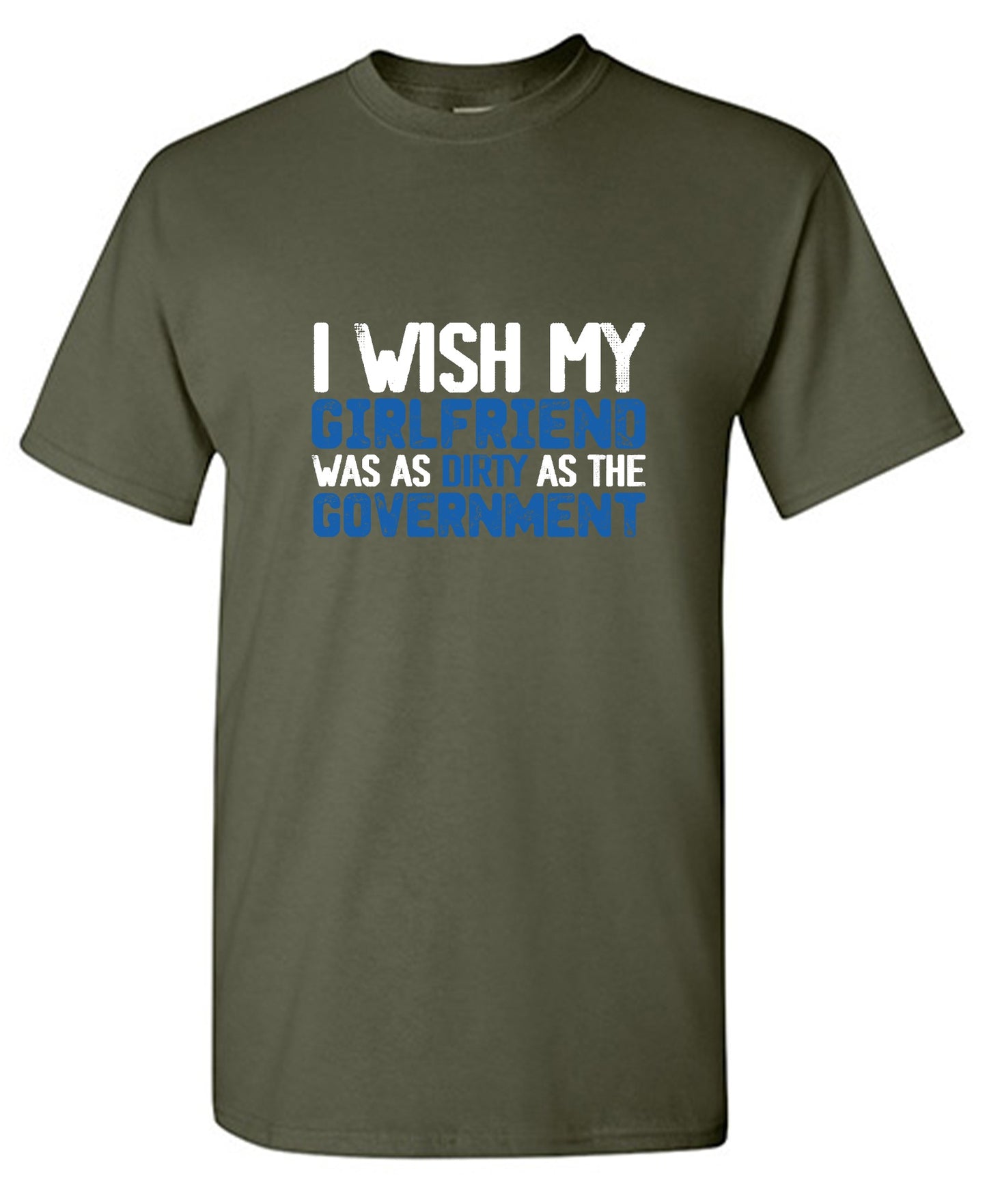 Funny T-Shirts design "Girlfriend Dirty 2024 T-shirt"