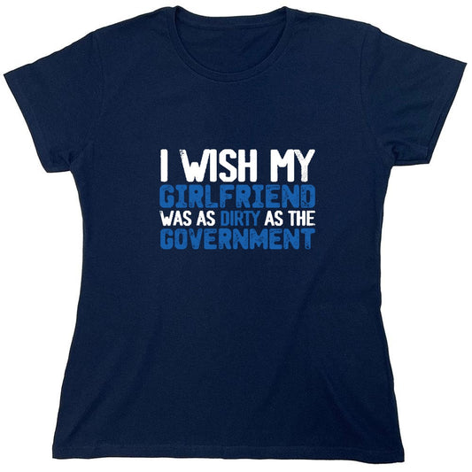 Funny T-Shirts design "Girlfriend Dirty 2024 T-shirt - Womens"