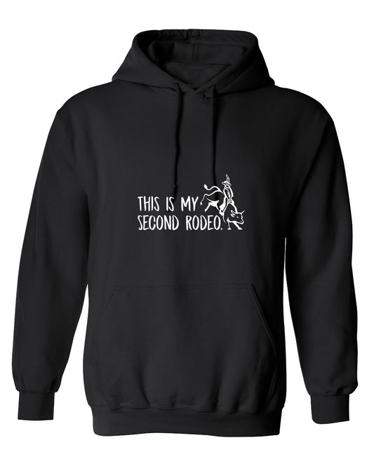 Funny T-Shirts design "This is My 2nd Rodeo Graphic T Shirt for Men - Hoodie"