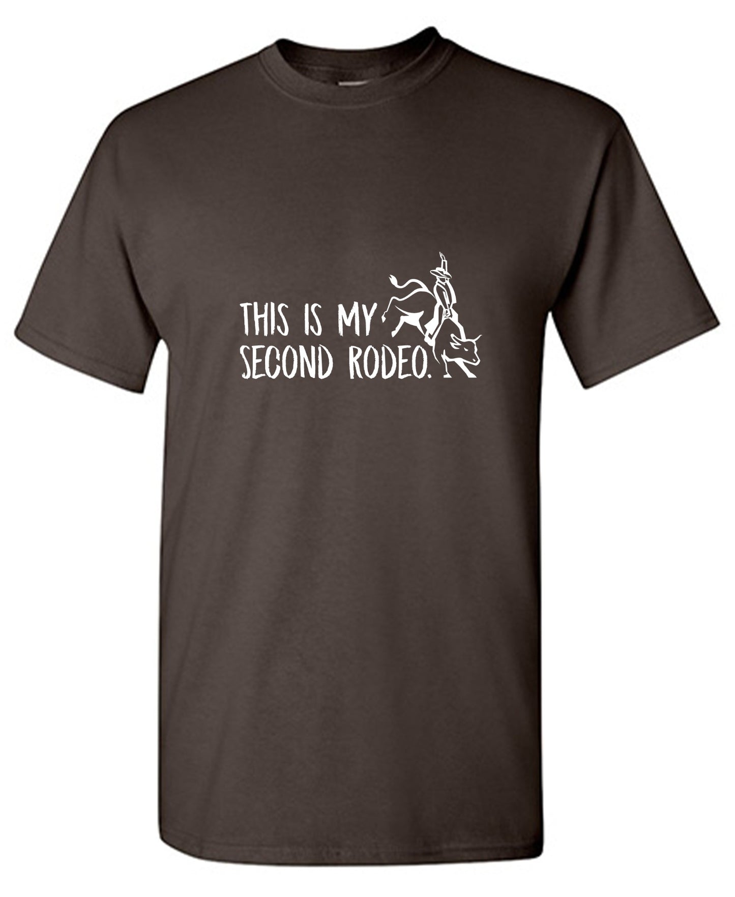 Funny T-Shirts design "This is My 2nd Rodeo Graphic T Shirt for Men - Youth"