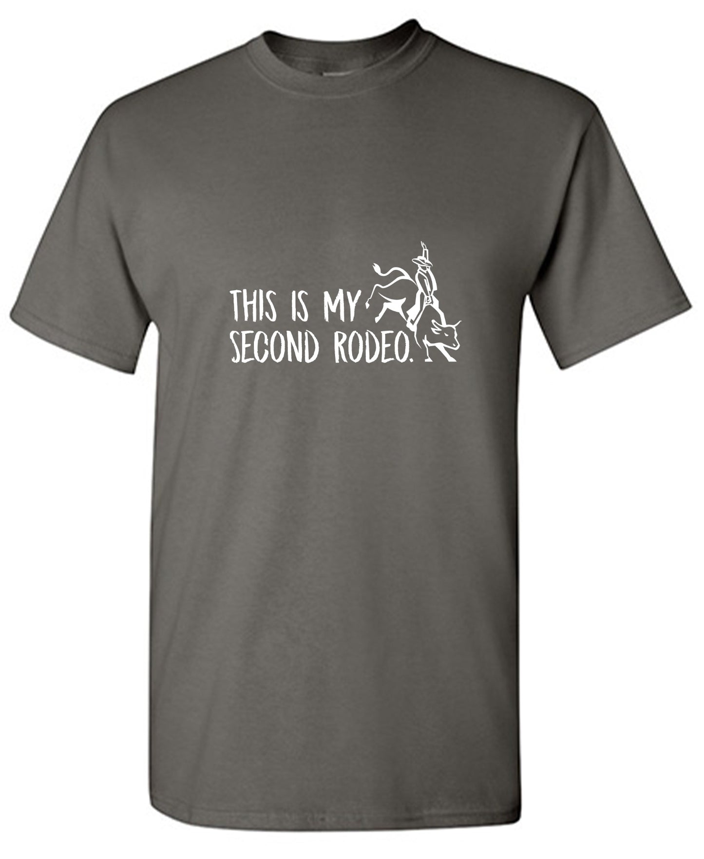 Funny T-Shirts design "This is My 2nd Rodeo Graphic T Shirt for Men - Youth"