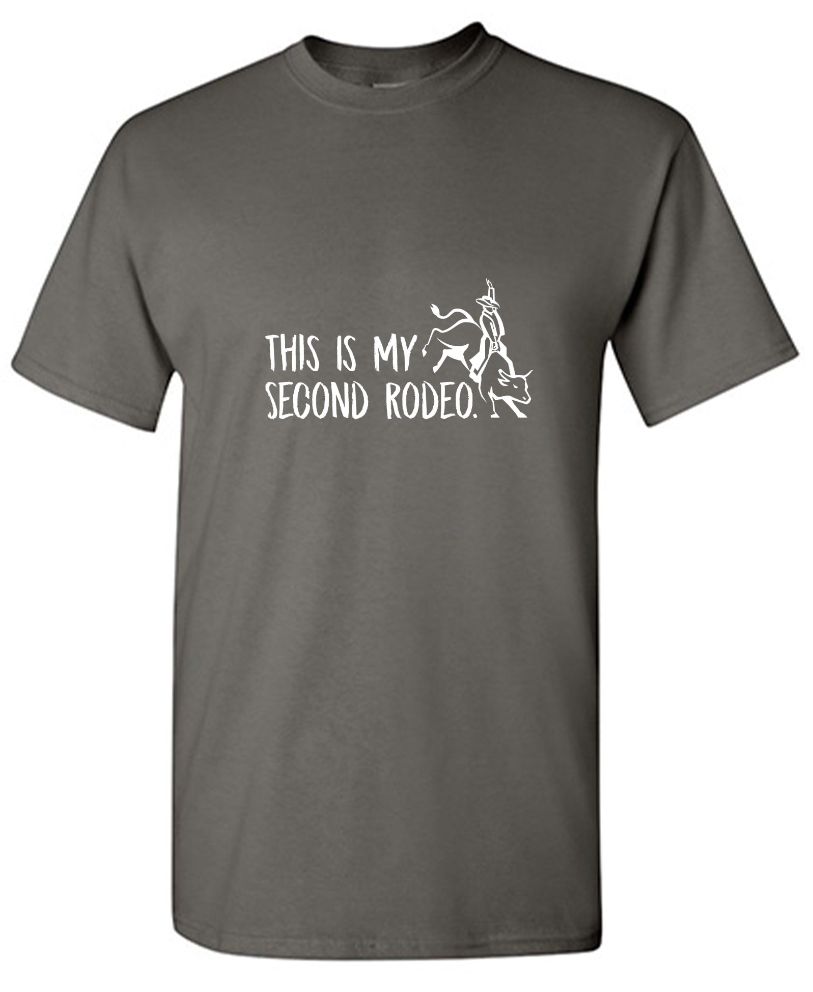 Funny T-Shirts design "This is My 2nd Rodeo Graphic T Shirt for Men - Youth"