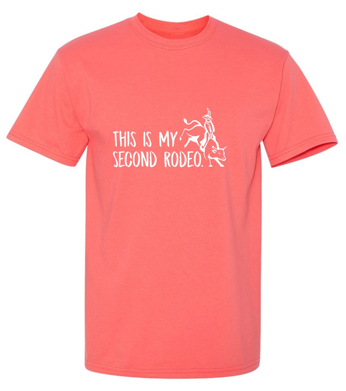 Funny T-Shirts design "This is My 2nd Rodeo Graphic T Shirt for Men - Youth"