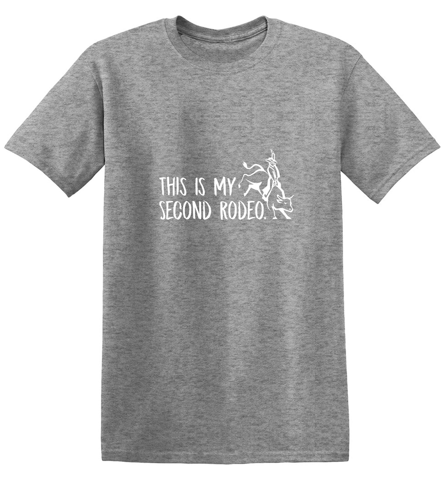 Funny T-Shirts design "This is My 2nd Rodeo Graphic T Shirt for Men - Youth"
