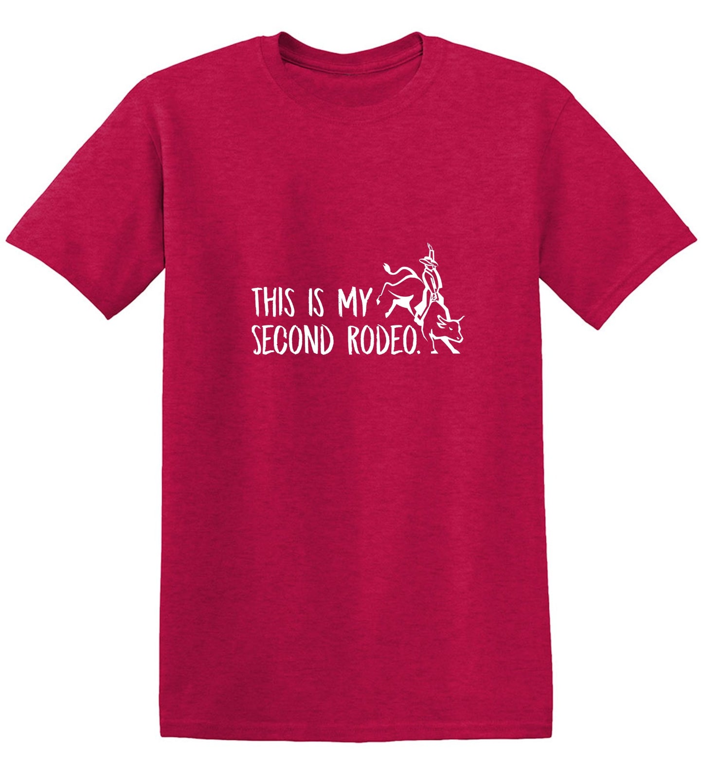 Funny T-Shirts design "This is My 2nd Rodeo Graphic T Shirt for Men - Youth"