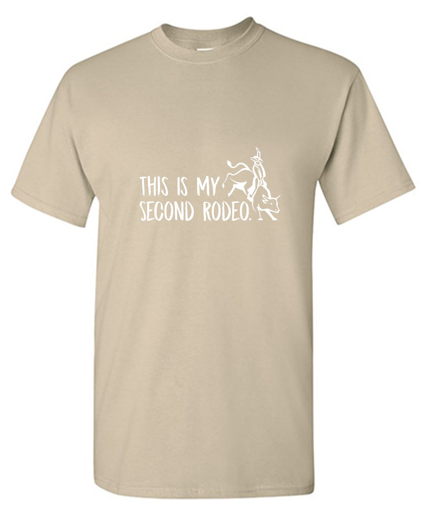 Funny T-Shirts design "This is My 2nd Rodeo Graphic T Shirt for Men - Youth"