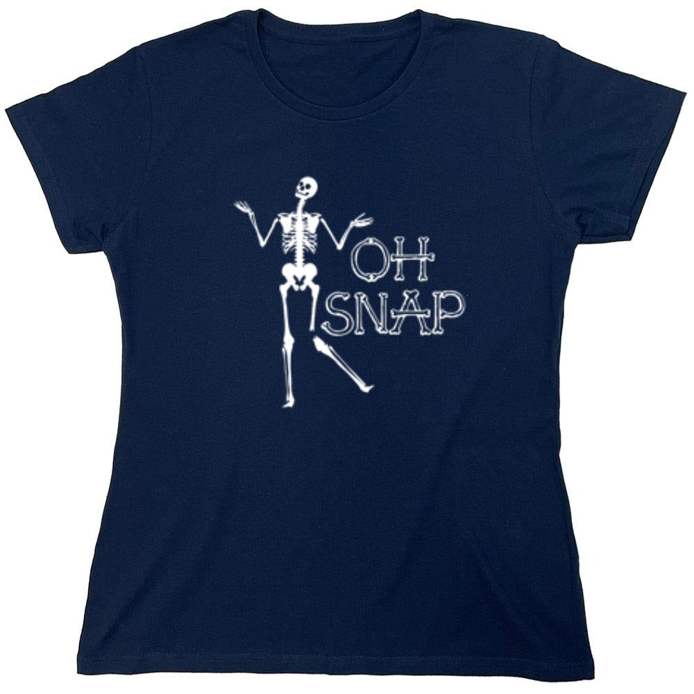 Funny T-Shirts design "Oh Snap Skeleton T-Shirt"
