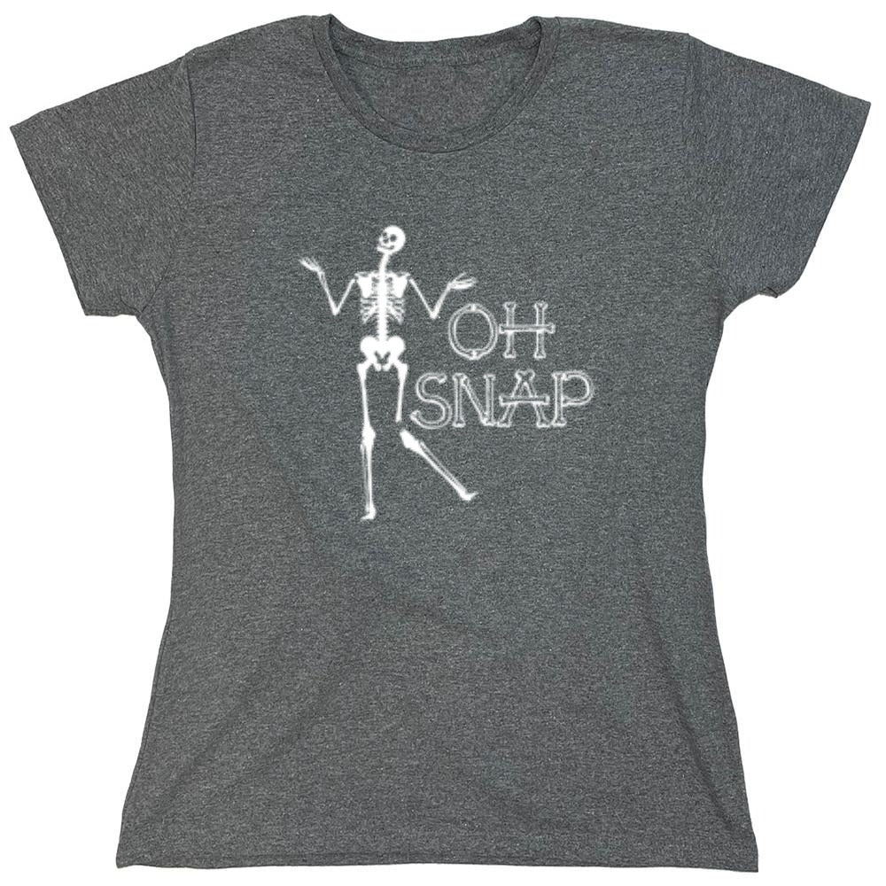 Funny T-Shirts design "Oh Snap Skeleton T-Shirt"