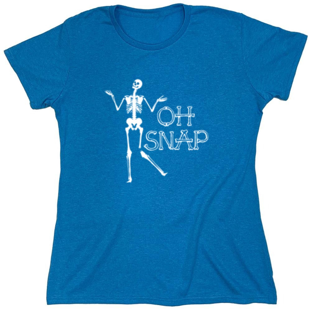 Funny T-Shirts design "Oh Snap Skeleton T-Shirt"
