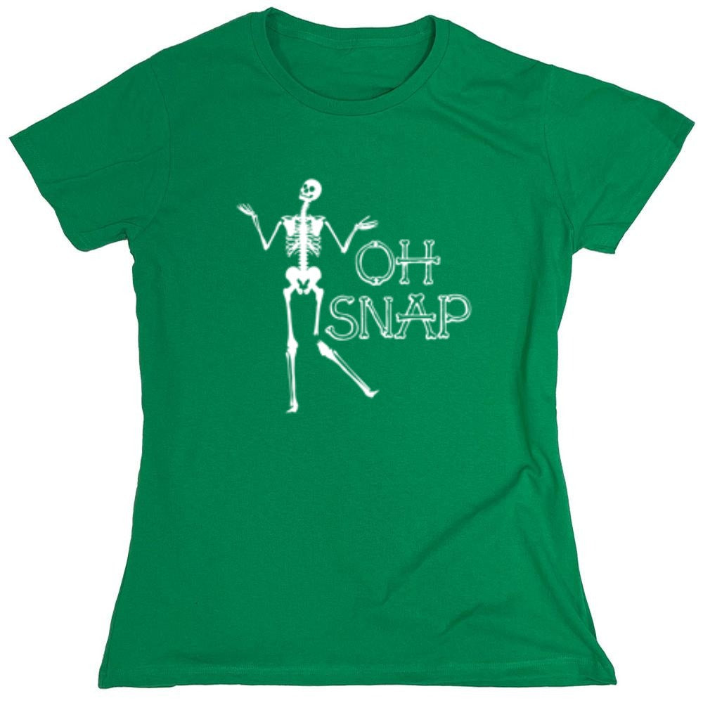 Funny T-Shirts design "Oh Snap Skeleton T-Shirt"