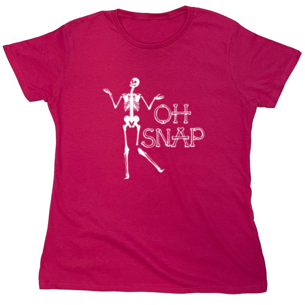 Funny T-Shirts design "Oh Snap Skeleton T-Shirt"