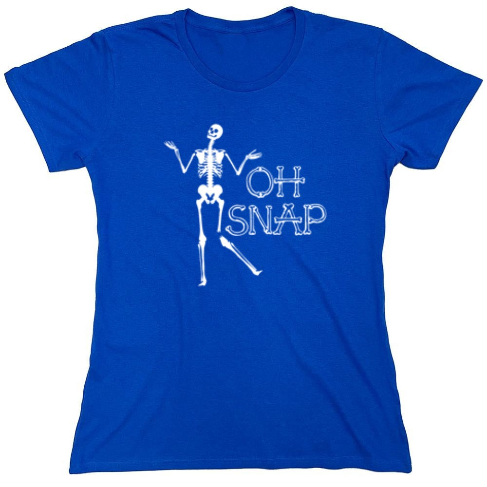 Funny T-Shirts design "Oh Snap Skeleton T-Shirt"