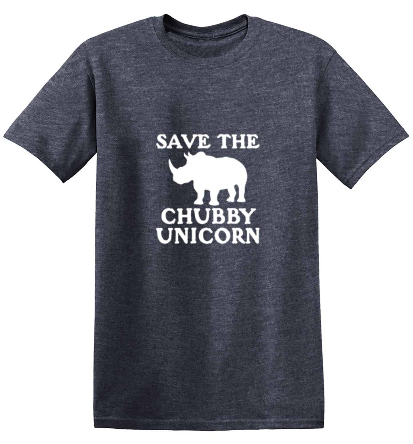 Funny T-Shirts design "Save The Chubby Unicorn - Youth"