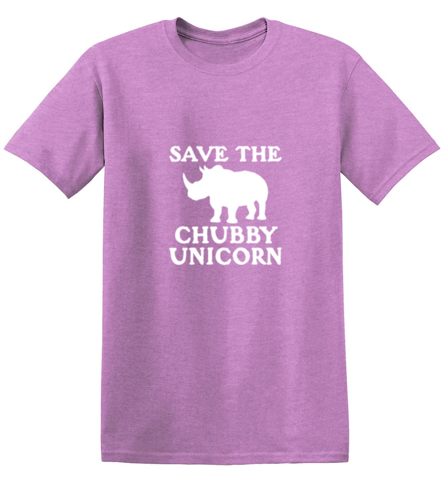 Funny T-Shirts design "Save The Chubby Unicorn - Youth"