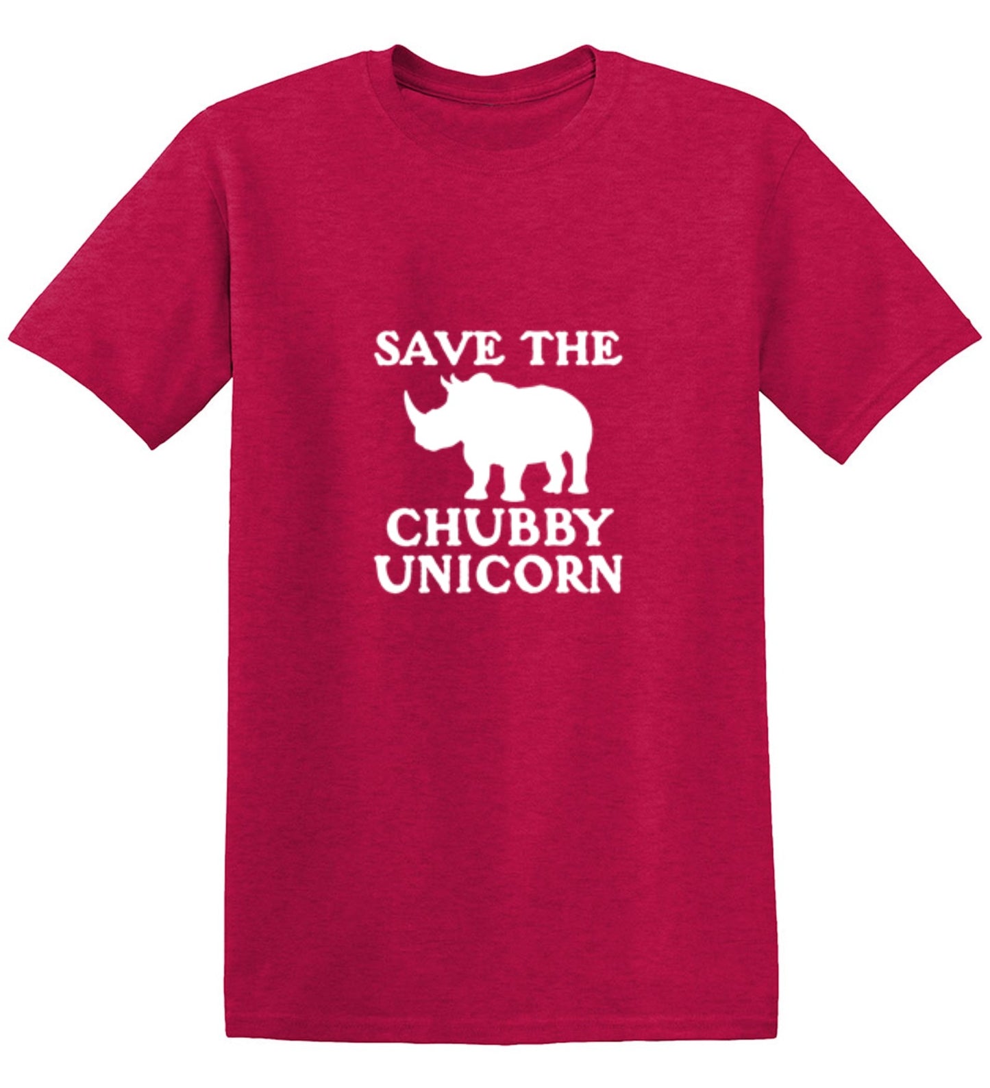 Funny T-Shirts design "Save The Chubby Unicorn - Youth"