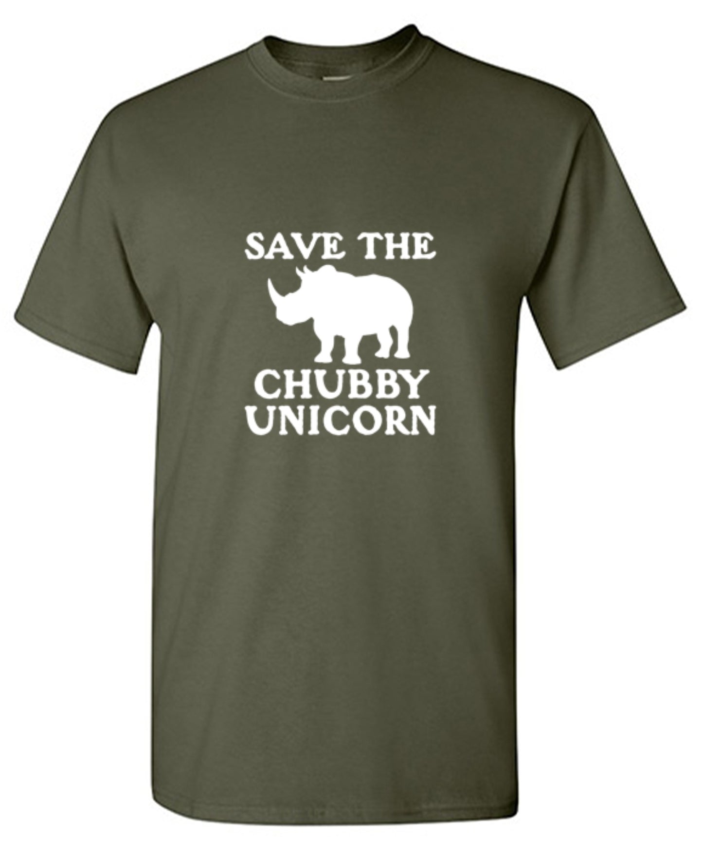 Funny T-Shirts design "Save The Chubby Unicorn - Youth"