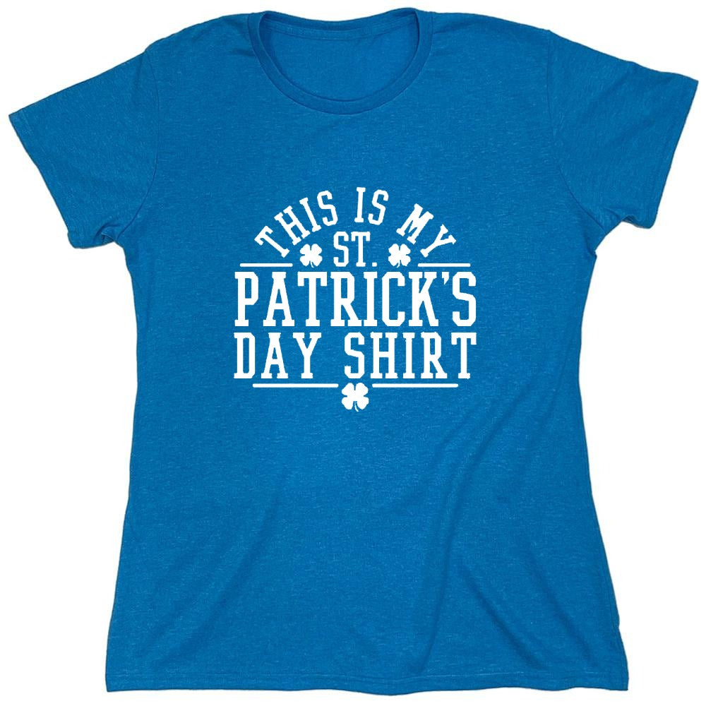 Funny T-Shirts design "This Is My St Patrick's Day T-Shirt - Womens"