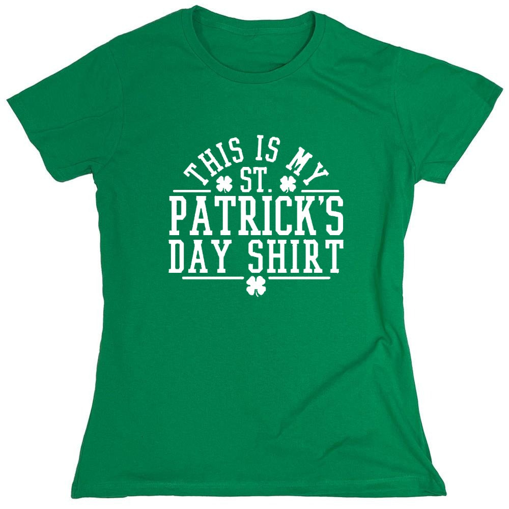 Funny T-Shirts design "This Is My St Patrick's Day T-Shirt - Womens"