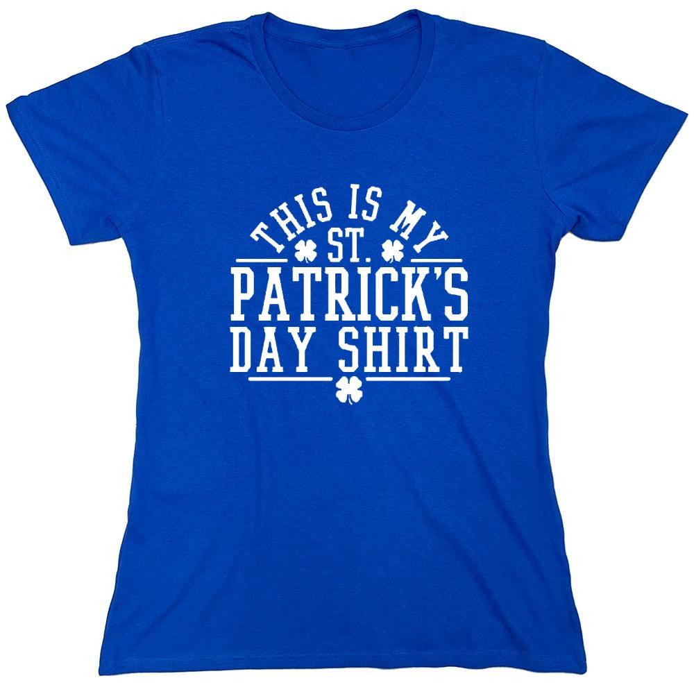 Funny T-Shirts design "This Is My St Patrick's Day T-Shirt - Womens"