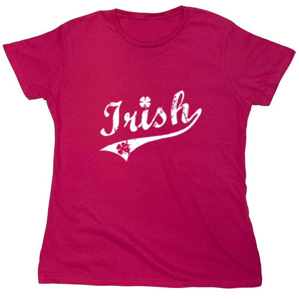 Funny T-Shirts design "Irish - Womens"
