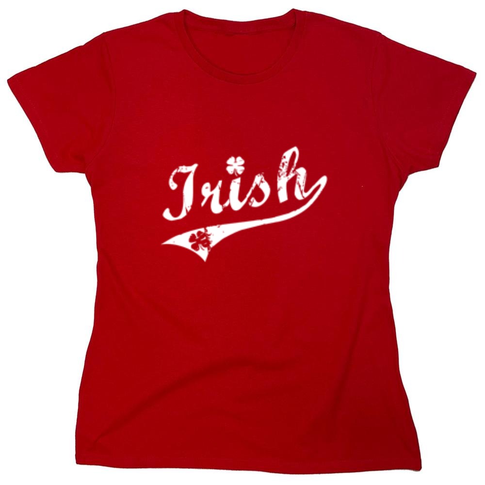 Funny T-Shirts design "Irish - Womens"