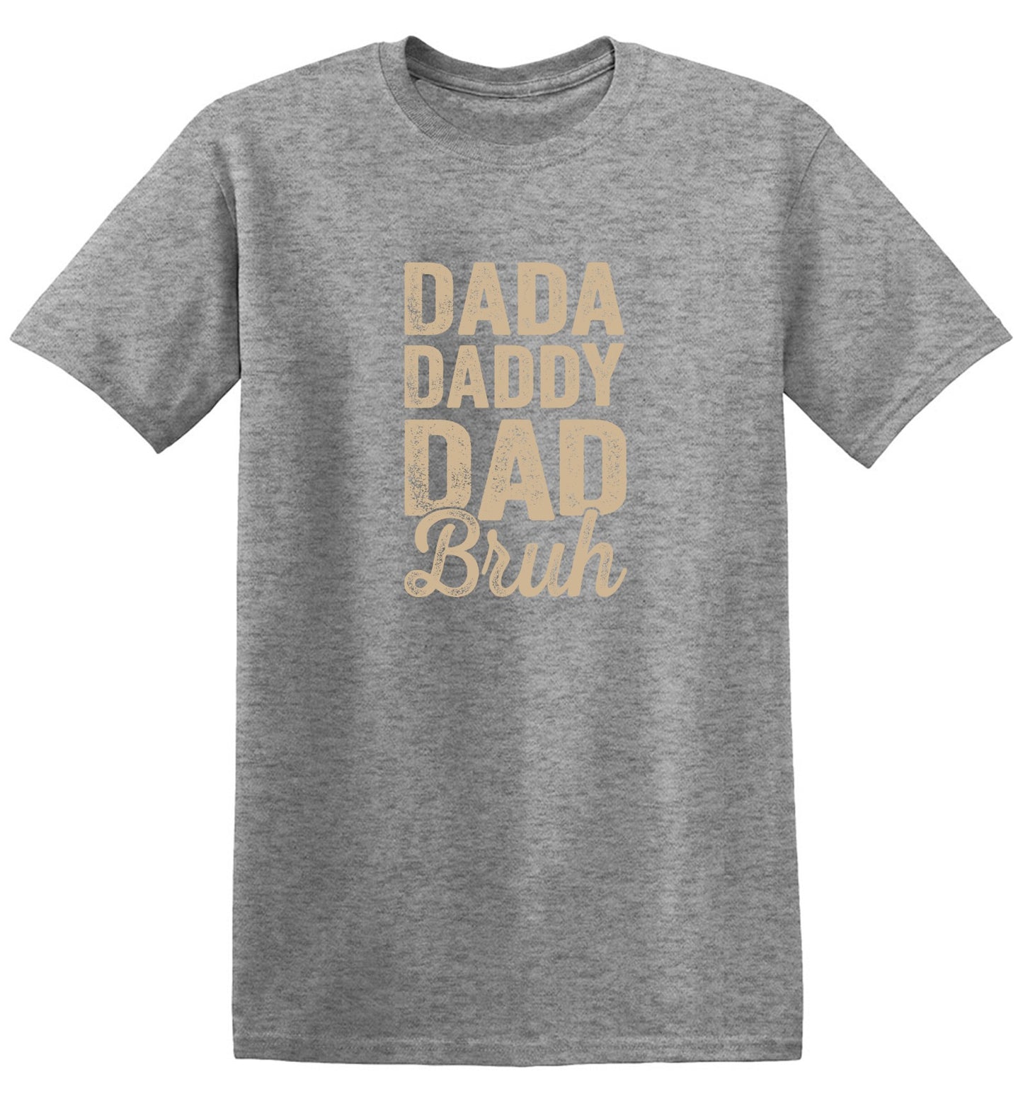 Funny T-Shirts design "Dada Daddy Dad Bruh T-Shirt - Youth"