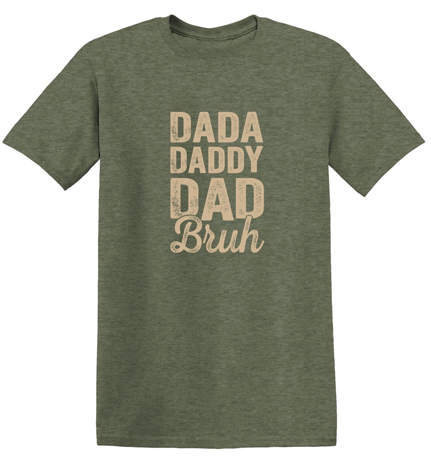 Funny T-Shirts design "Dada Daddy Dad Bruh T-Shirt - Youth"