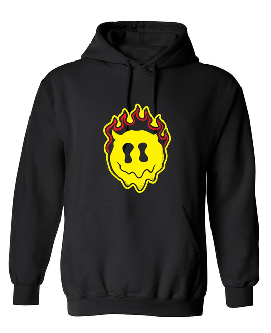 Funny T-Shirts design "Smile Devil Graphic Tee - Hoodie"