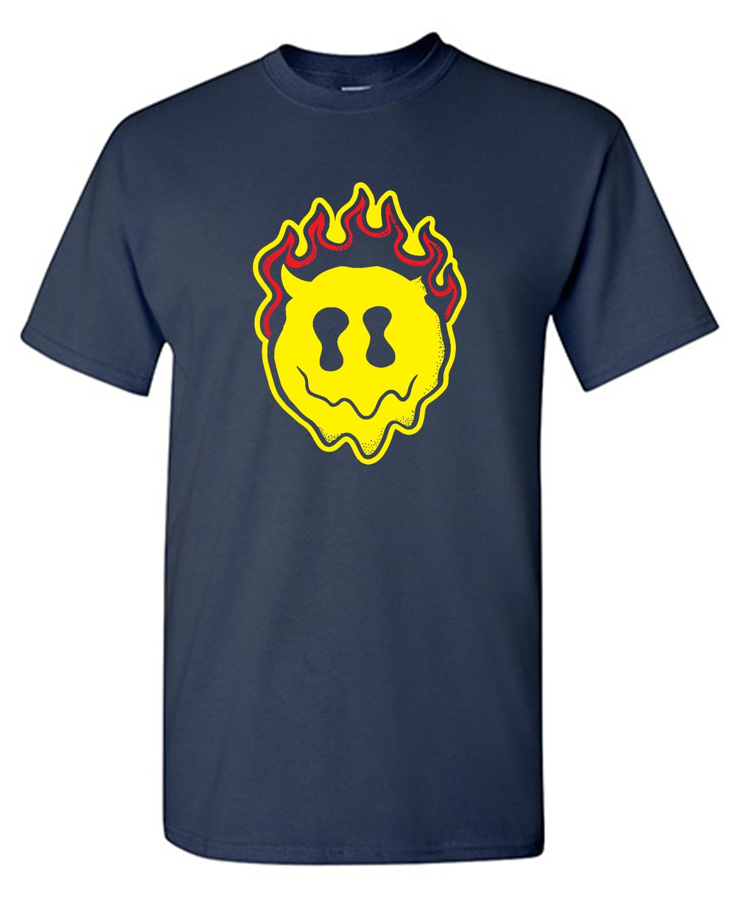 Funny T-Shirts design "Smile Devil Graphic Tee"