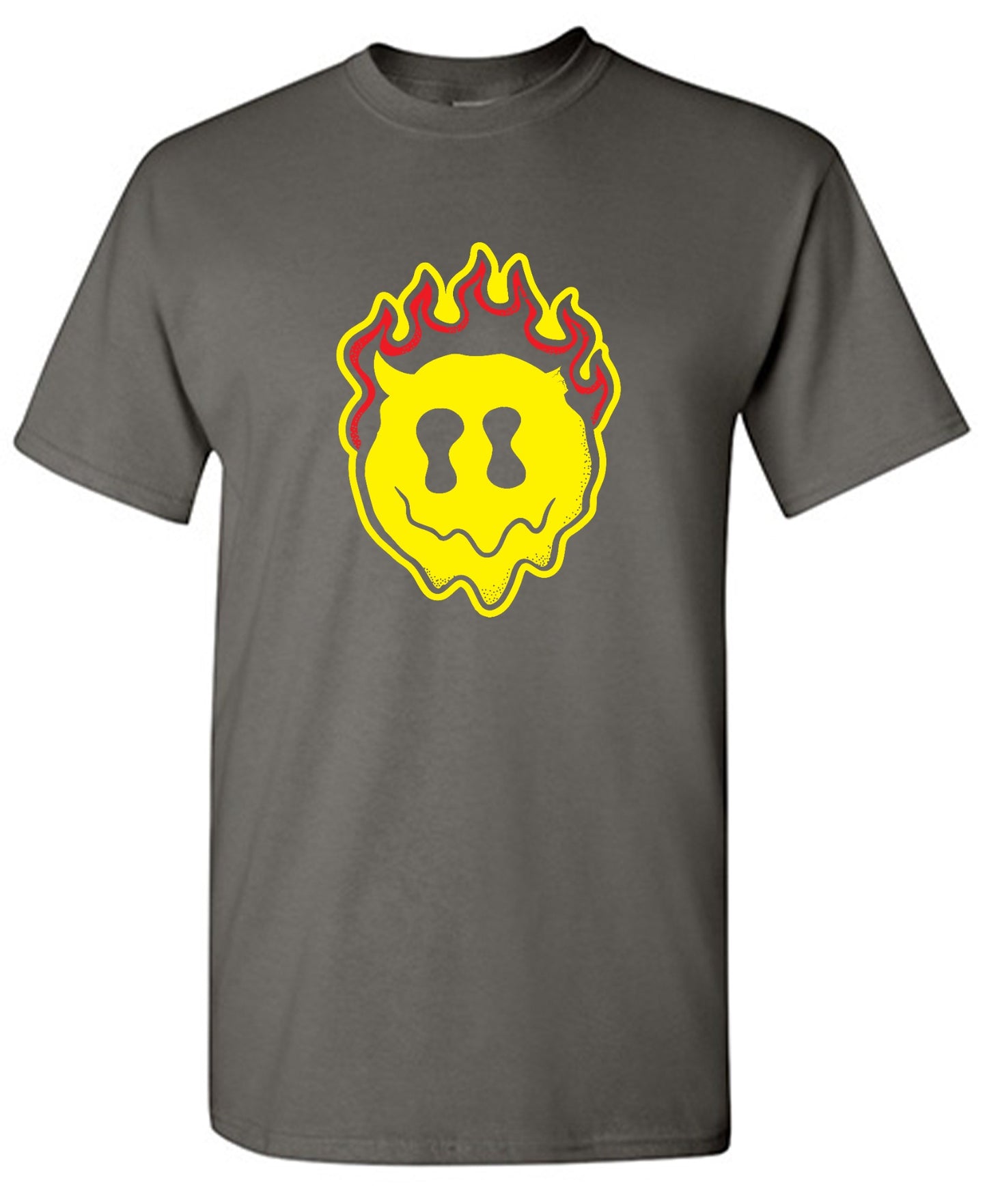 Funny T-Shirts design "Smile Devil Graphic Tee"