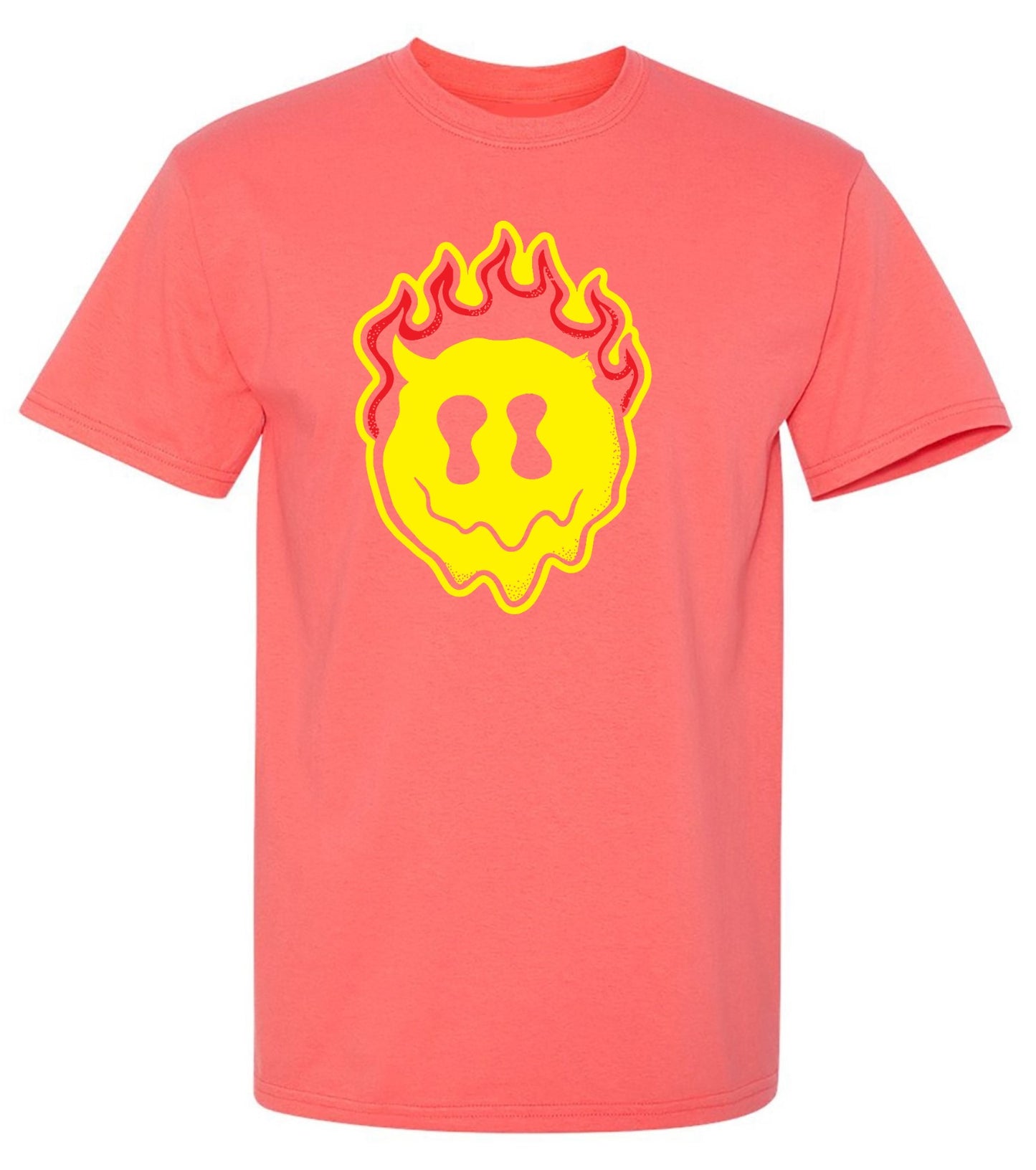 Funny T-Shirts design "Smile Devil Graphic Tee"