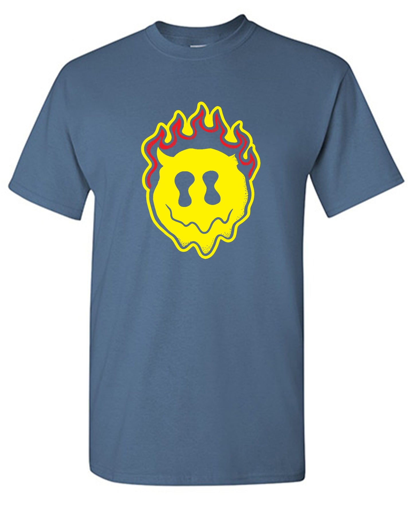 Funny T-Shirts design "Smile Devil Graphic Tee"