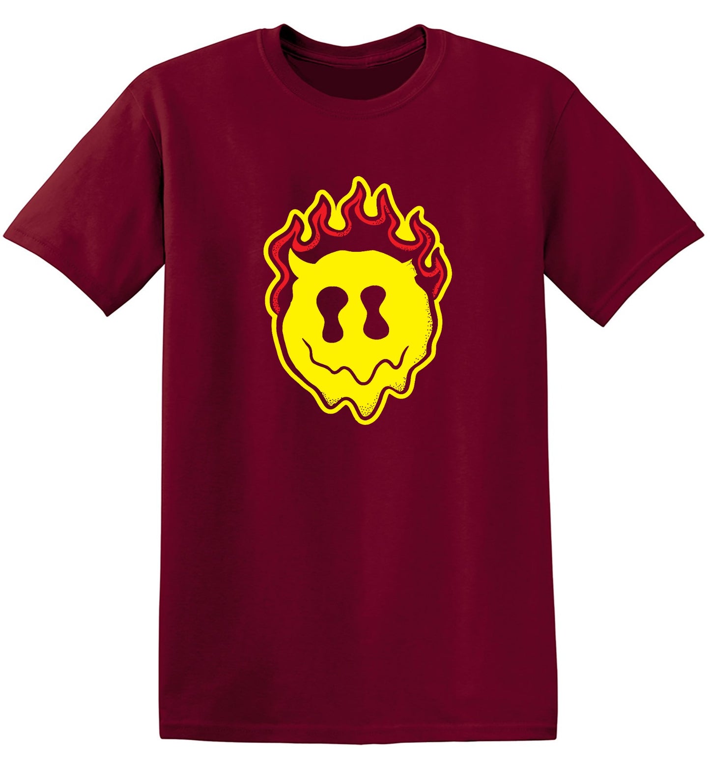 Funny T-Shirts design "Smile Devil Graphic Tee"