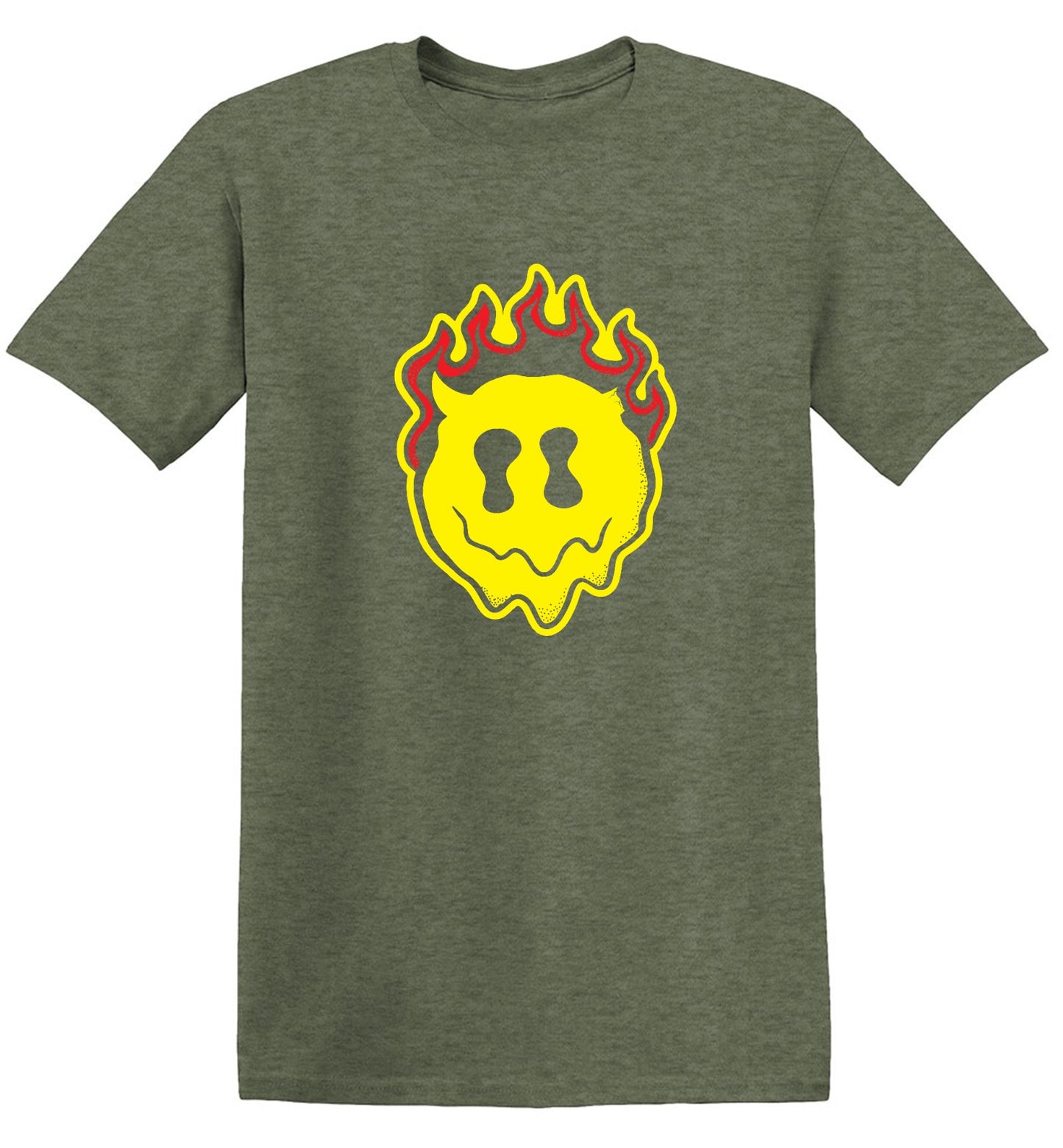 Funny T-Shirts design "Smile Devil Graphic Tee"