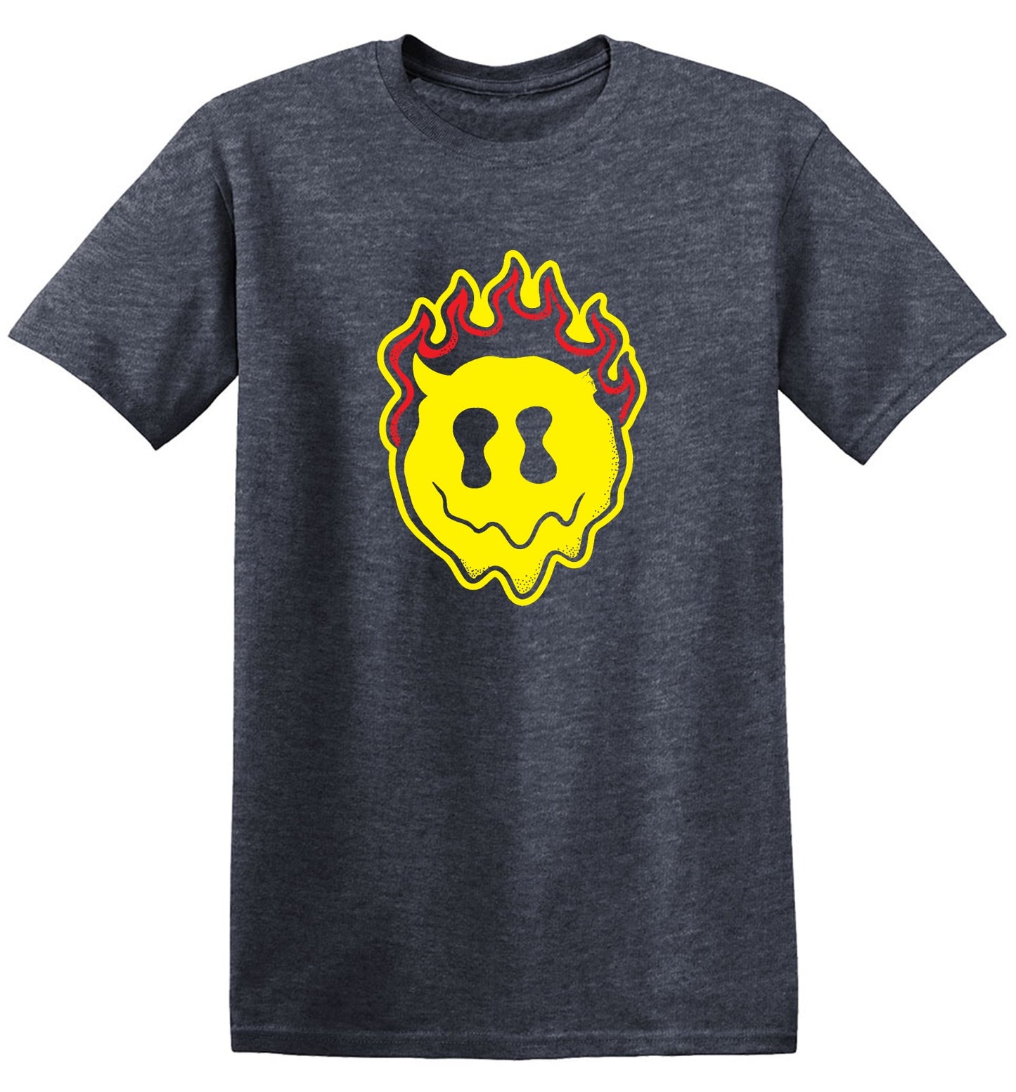 Funny T-Shirts design "Smile Devil Graphic Tee"
