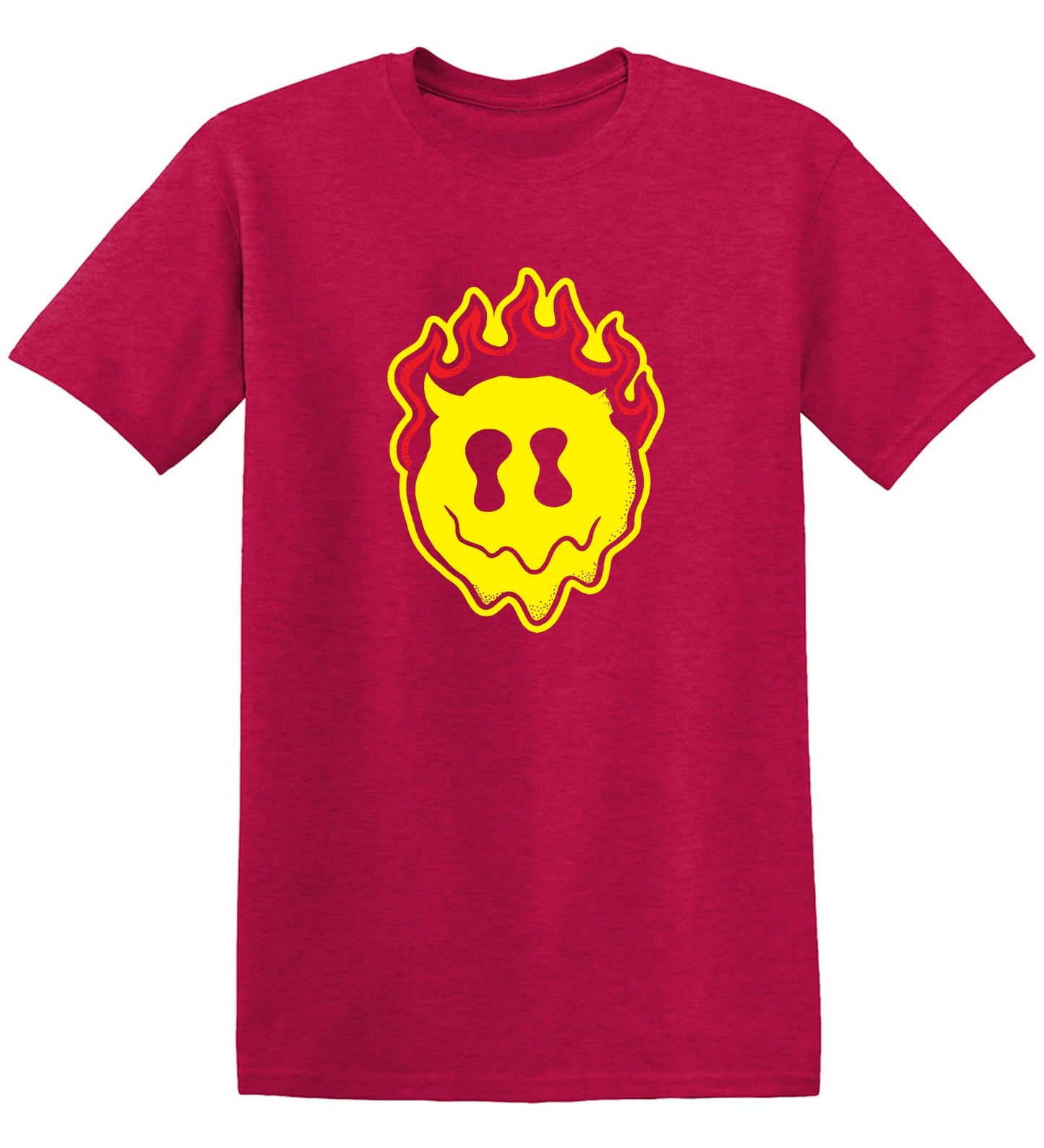 Funny T-Shirts design "Smile Devil Graphic Tee"
