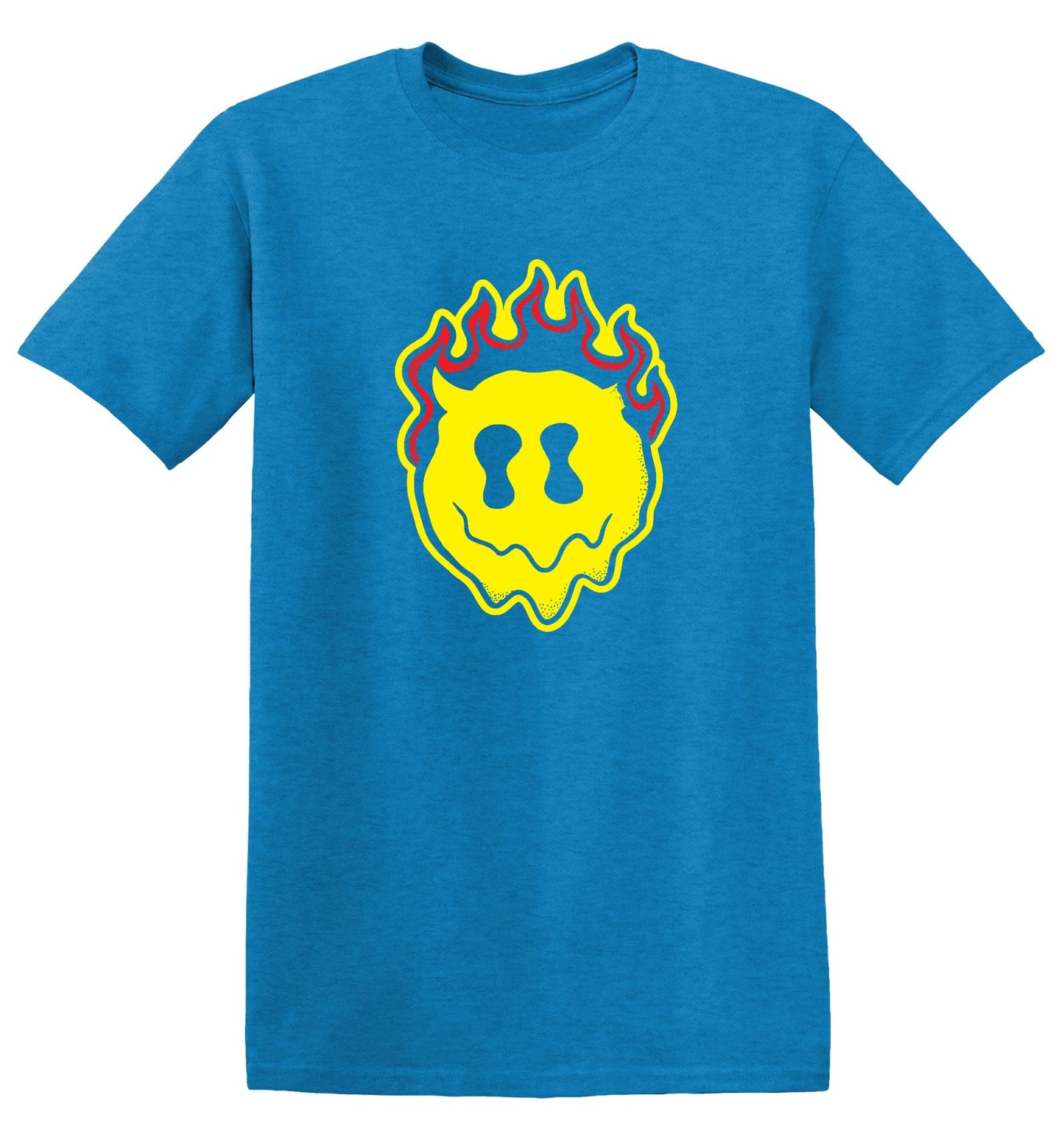 Funny T-Shirts design "Smile Devil Graphic Tee"