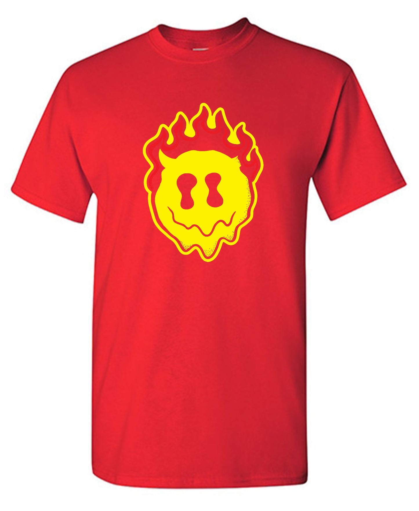 Funny T-Shirts design "Smile Devil Graphic Tee"