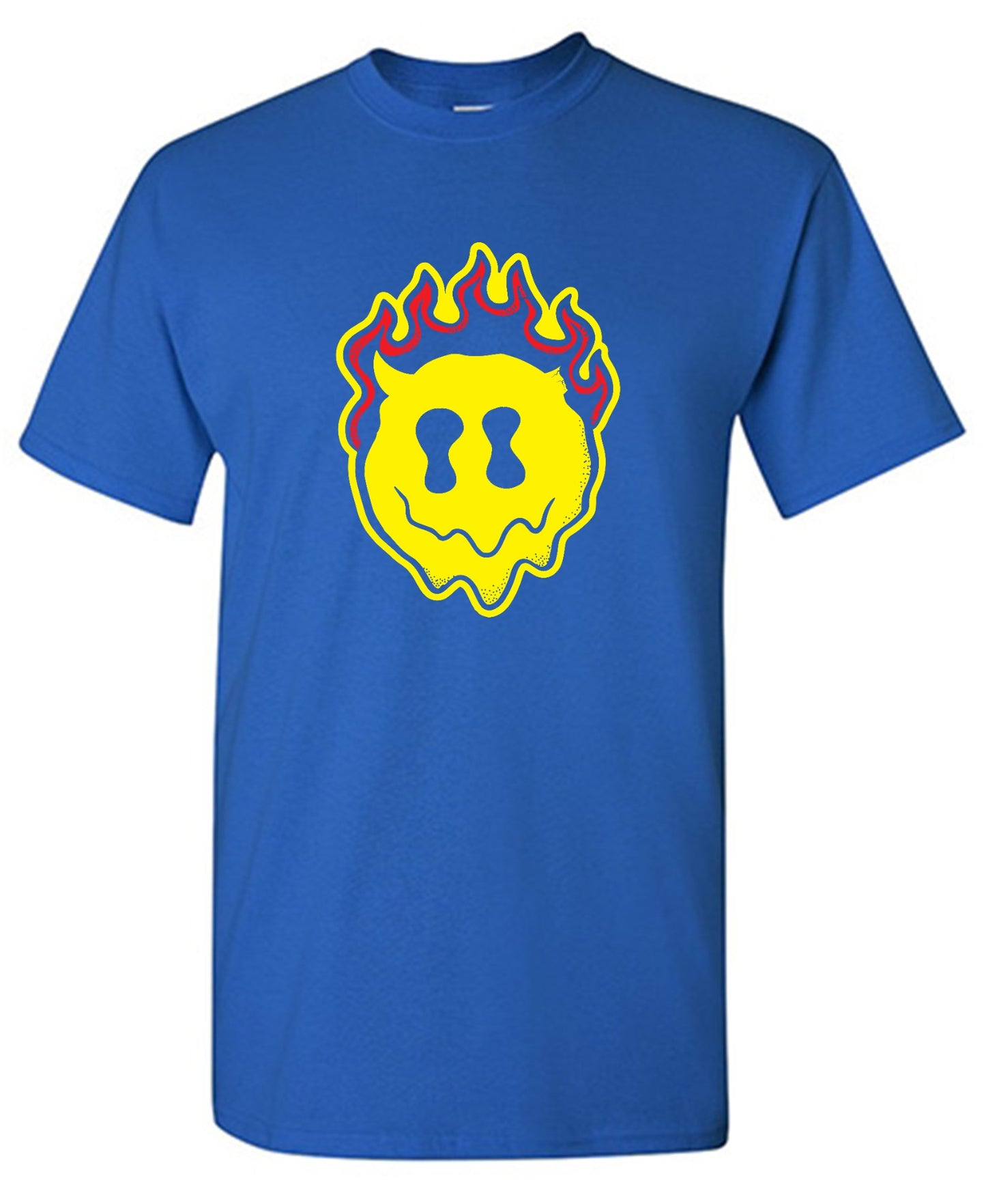 Funny T-Shirts design "Smile Devil Graphic Tee"
