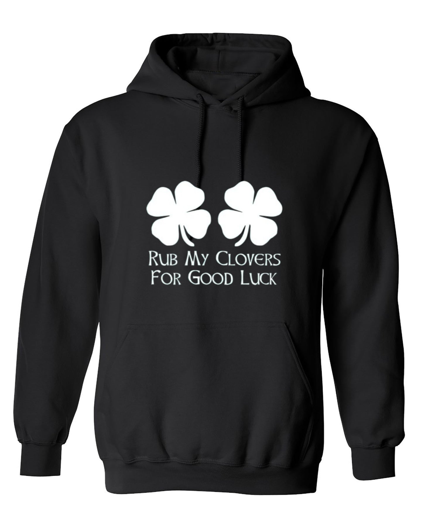 Funny T-Shirts design "Rub My Clovers For Good Luck T-Shirt - Hoodie"