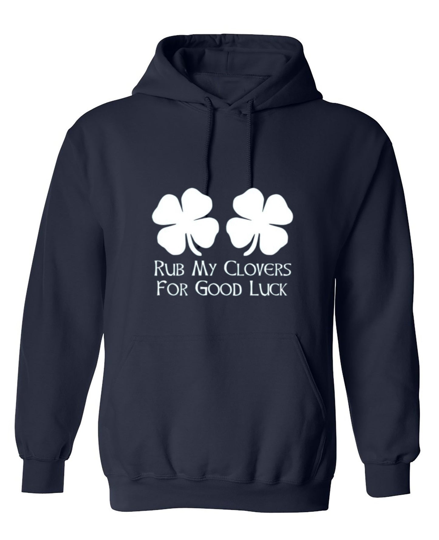 Funny T-Shirts design "Rub My Clovers For Good Luck T-Shirt - Hoodie"