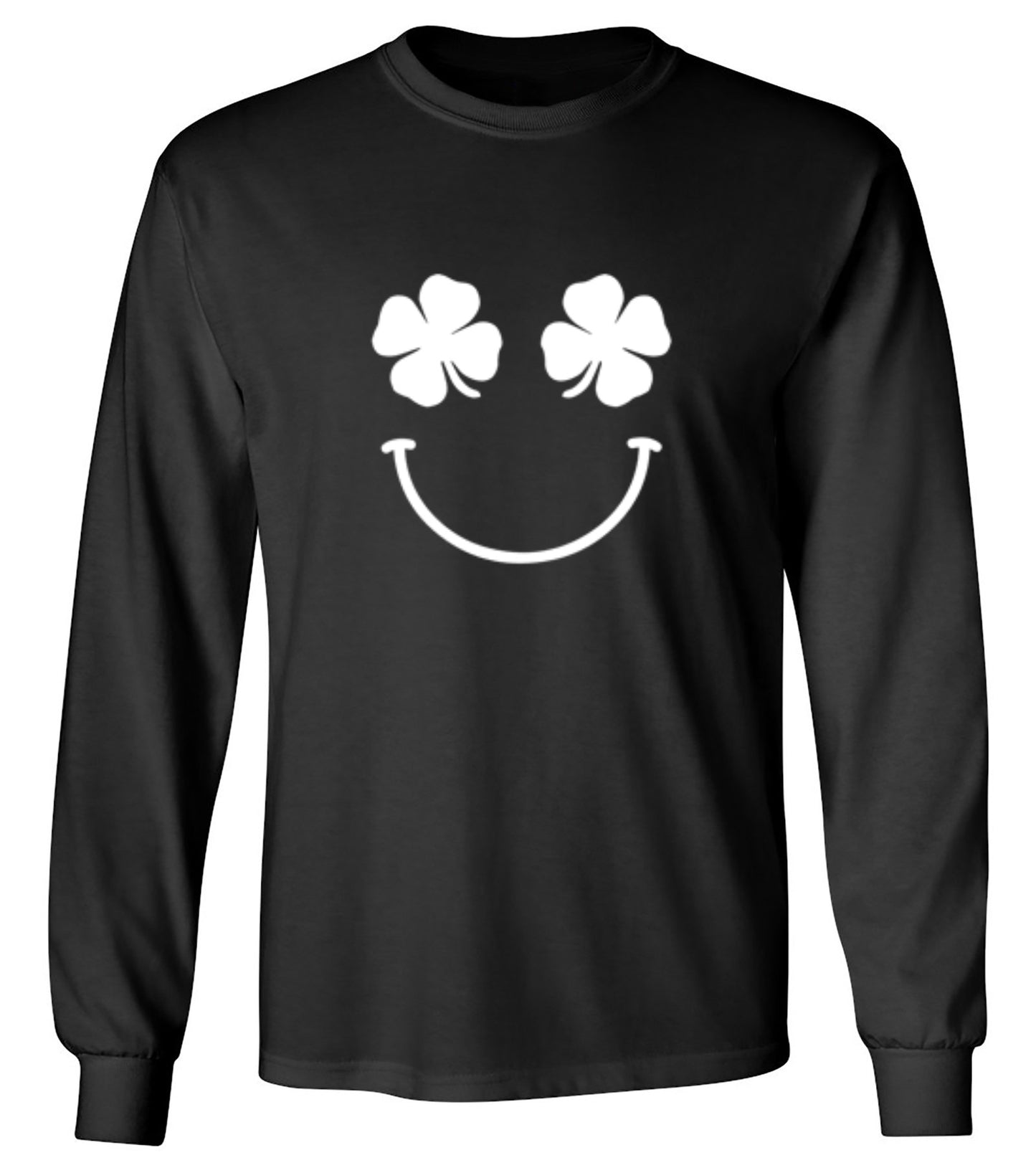 Funny T-Shirts design "Clover Face"