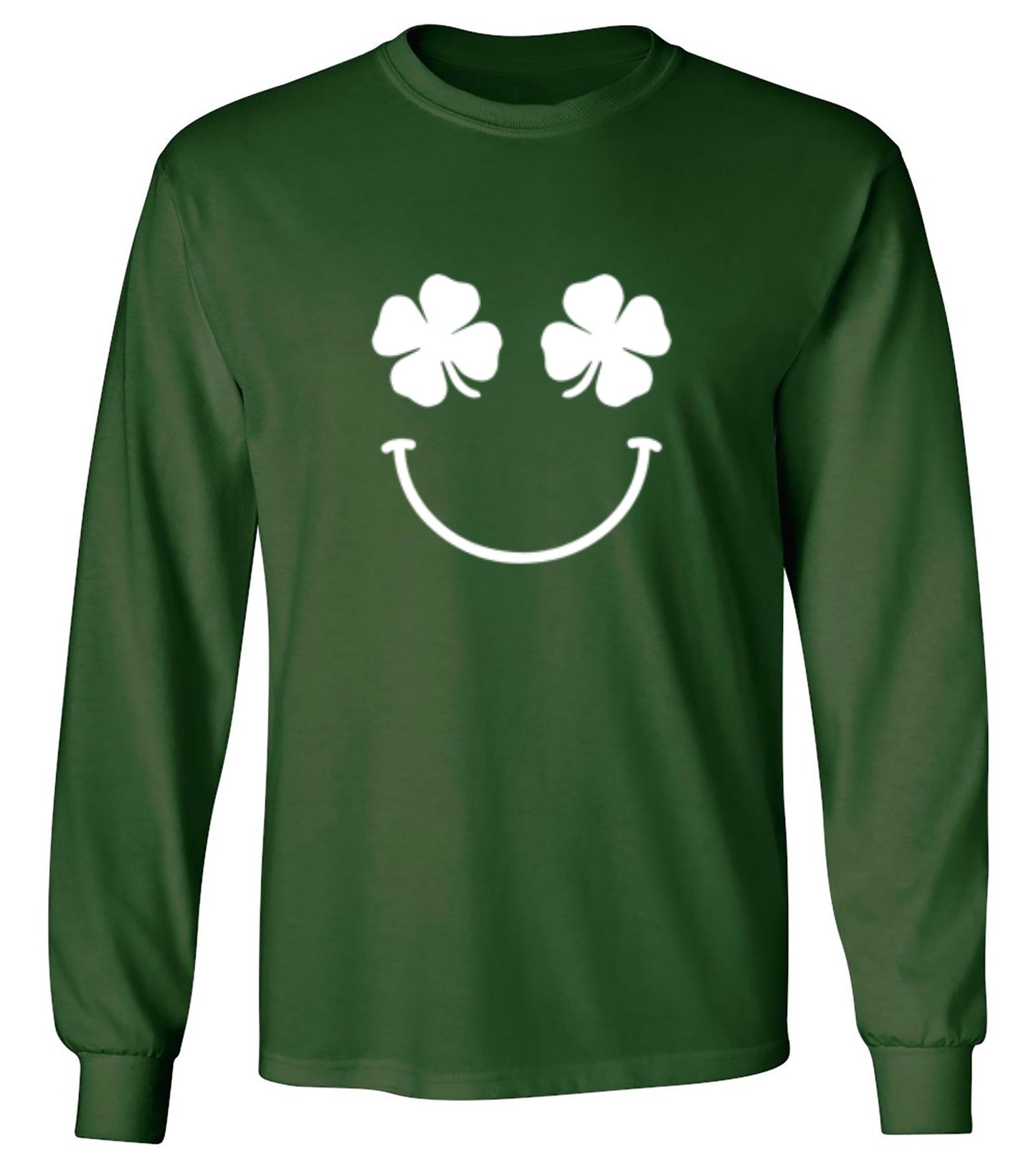 Funny T-Shirts design "Clover Face"