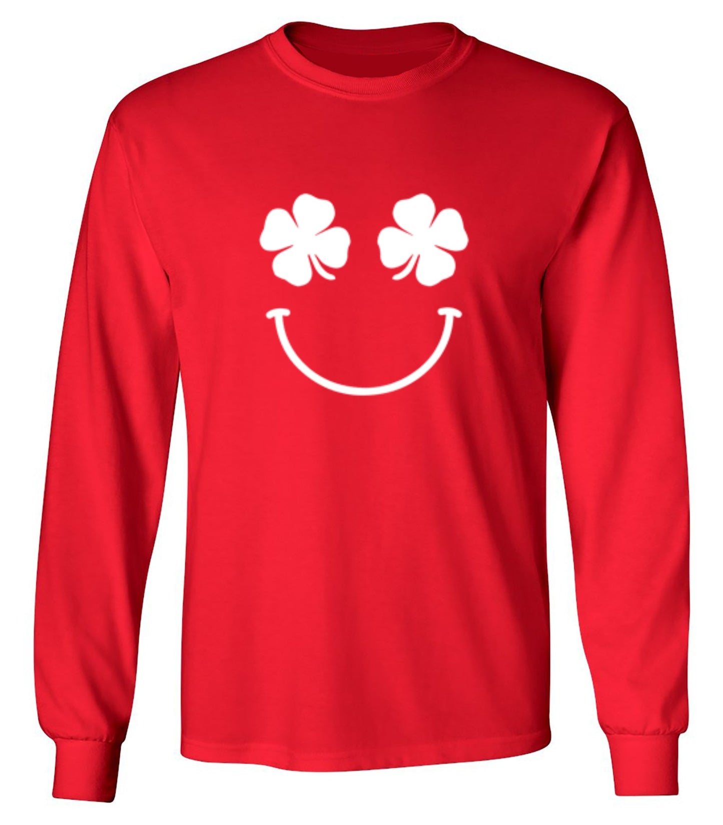 Funny T-Shirts design "Clover Face"