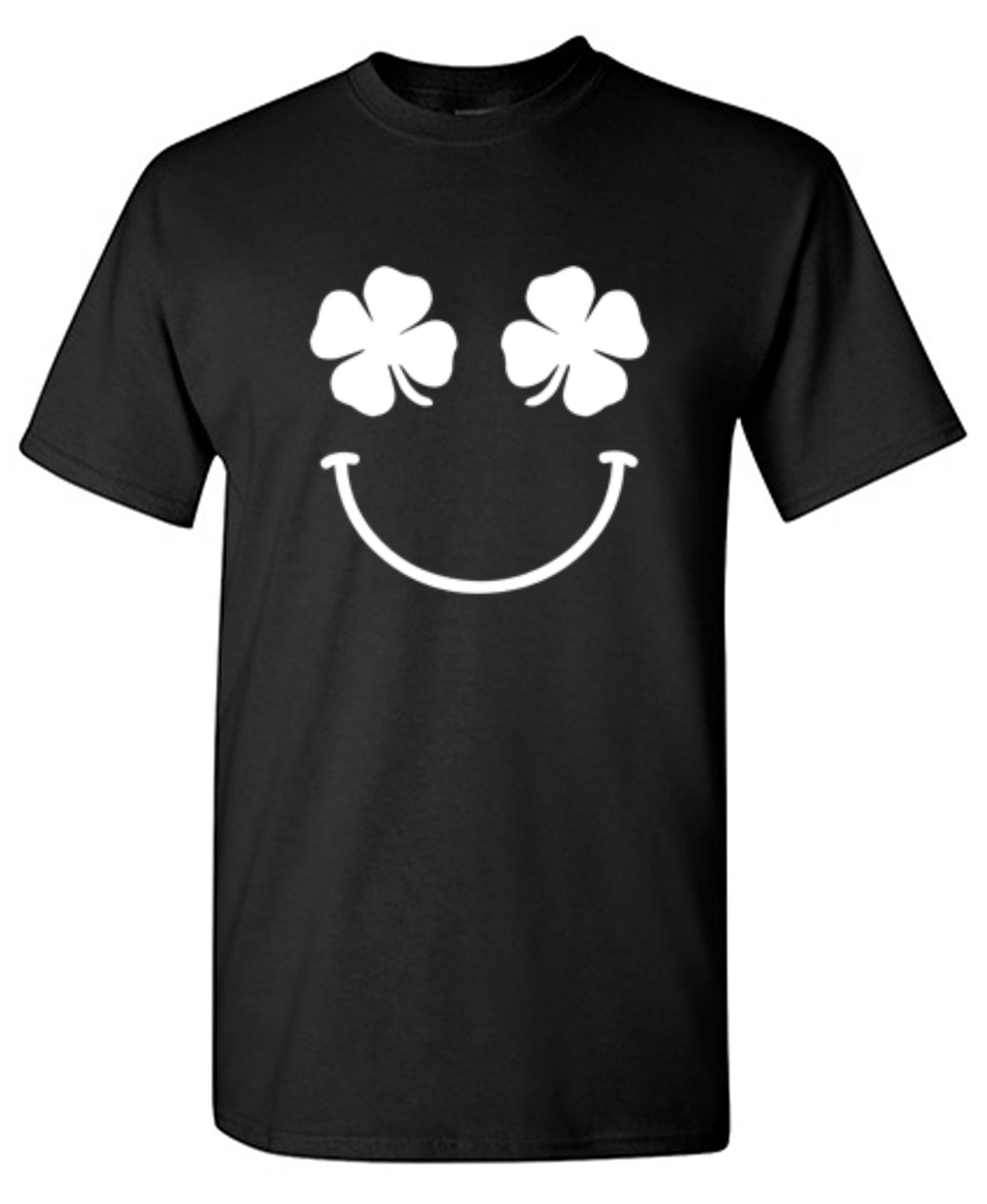 Funny T-Shirts design "Clover Face"